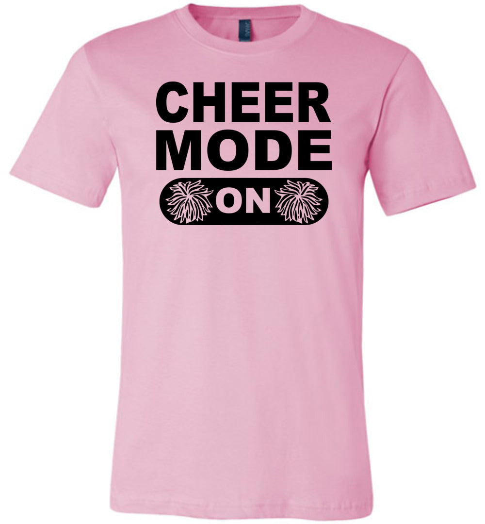 Cheer Mode On Cheerleader Shirt pink
