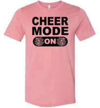 Load image into Gallery viewer, Cheer Mode On Cheerleader Shirt mauve
