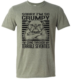 Terrible Seventies Tee Shirt Heather Military Green