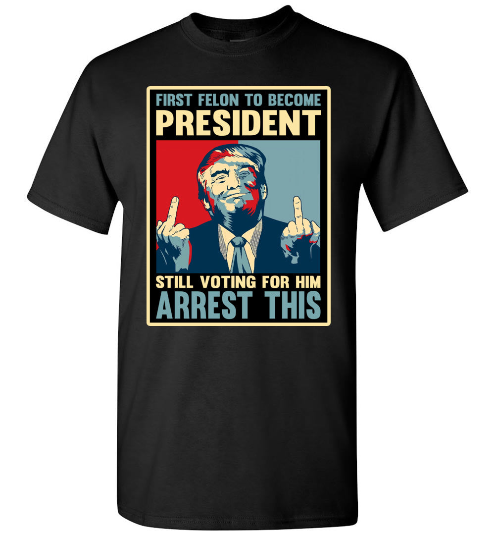 Arrest This Donald Trump T-shirt black