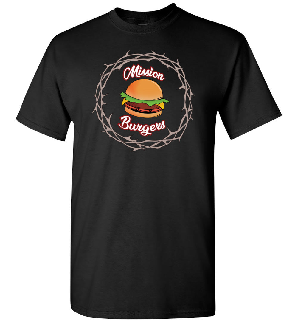Mission Burgers T-Shirt black