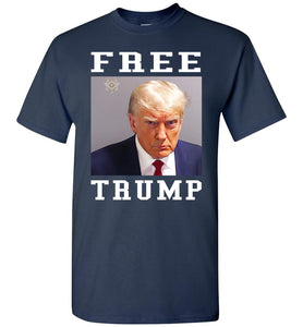 Free Trump T-shirt navy