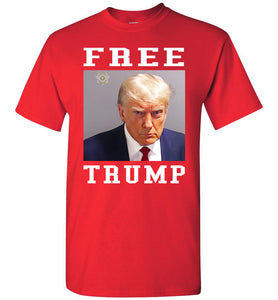 Free Trump T-shirt red