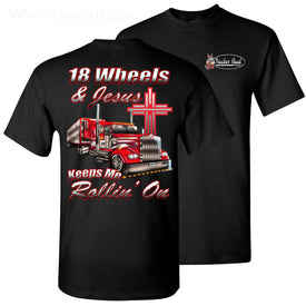  Truck Driver Evolution Truck Driver Essentials Men Trucker  T-Shirt : Clothing, Shoes & Jewelry