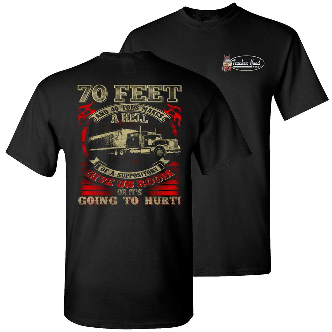 Funny trucker shirts, funny truck driver shirts, trucker t-shirt sayings