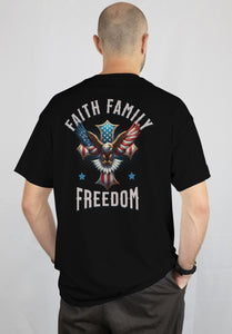 Faith Family Freedom T-shirt
