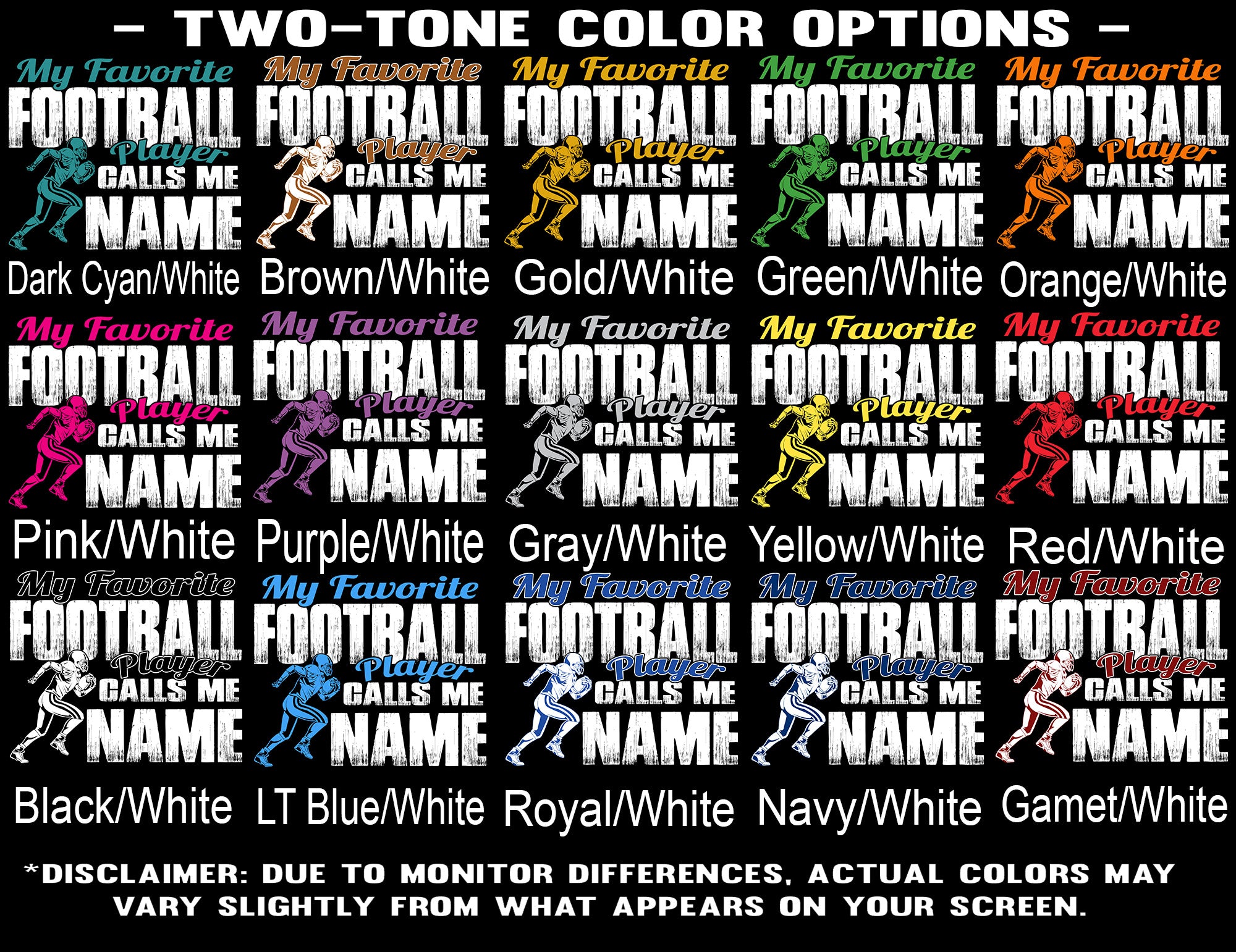 Desigdesign a full-color football player according to the client's request