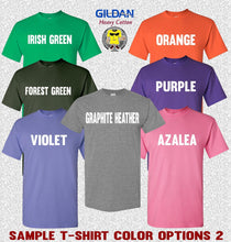 Load image into Gallery viewer, Gildan T-Shirt Color Options 2