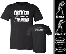 Load image into Gallery viewer, Boxing Grandma Shirt, My Boxer Calls Me Grandma