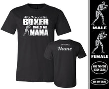 Load image into Gallery viewer, Boxing Nana Shirt, My Boxer Calls Me Nana