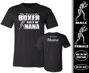Boxing Nana Shirt, My Boxer Calls Me Nana