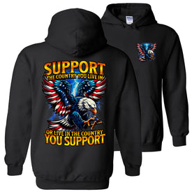 Support The Country You Live In Hoodie
