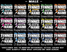 Load image into Gallery viewer, My Favorite Tennis Player Calls Me Dad Proud Tennis Dad Shirt