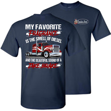 Load image into Gallery viewer, Diesel And Jake Brake Trucker Shirts navy