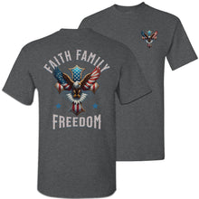 Load image into Gallery viewer, Faith Family Freedom T-shirt