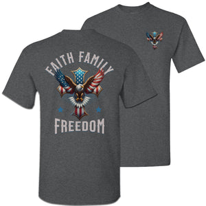 Faith Family Freedom T-shirt