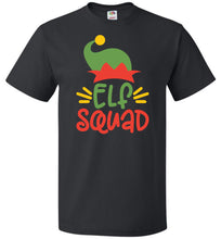Load image into Gallery viewer, Elf Squad Christmas Shirts FOL black