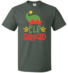 Elf Squad Christmas Shirts FOL  green