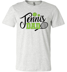 Tennis Dad T Shirt | Tennis Dad Gifts ash