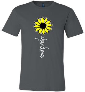 Sunflower Grandma Shirt aspahlt