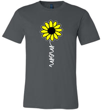 Load image into Gallery viewer, Sunflower Mom Shirt asphalt