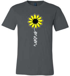 Sunflower Mom Shirt asphalt