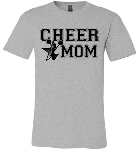 Cheer Mom T Shirts athletic heather