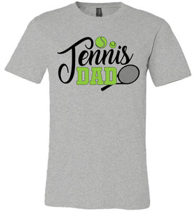 Tennis Dad T Shirt | Tennis Dad Gifts athletic heather