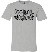 Load image into Gallery viewer, Football Grandma Shirts athletic heather