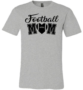 Football Mom Shirts | Football Mom Gifts athletic heather