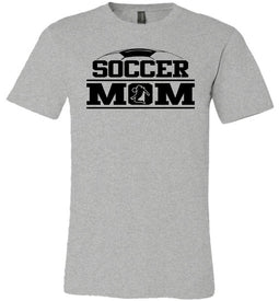 Soccer Mom T Shirt grey