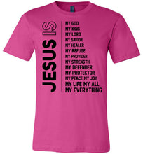 Load image into Gallery viewer, Jesus Is My Everything Christian Quotes Shirts berry