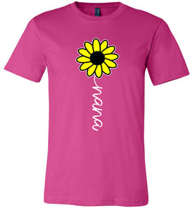 Sunflower Nana Shirt berry