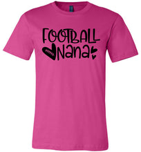 Load image into Gallery viewer, Football Nana Shirt berry