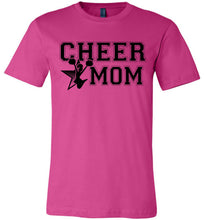 Load image into Gallery viewer, Cheer Mom T Shirts berry