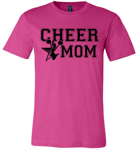 Cheer Mom T Shirts berry