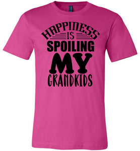 Happiness Is Spoiling My Grandkids Tshirt berry