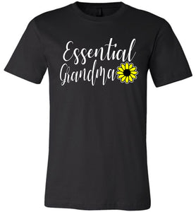 Essential Grandma Shirt black