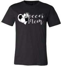 Load image into Gallery viewer, Soccer Mom Soccer Mom Shirts black