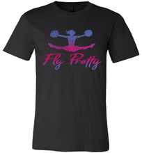 Load image into Gallery viewer, Fly Pretty Cheer Flyer Shirts black