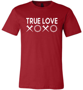 Jesus T Shirts True Love red