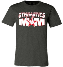 Load image into Gallery viewer, Gymnastics Mom Shirt Male Boy Gymnast dark heather gray