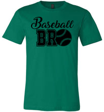 Load image into Gallery viewer, Baseball Bro Baseball  Brother Shirt green