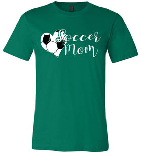 Soccer Mom Soccer Mom Shirts green