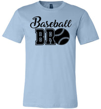 Load image into Gallery viewer, Baseball Bro Baseball Brother Shirt blue