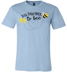 Big Brother To Bee New Big Brother Shirt adult & youth  blue