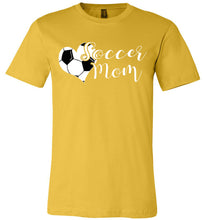 Load image into Gallery viewer, Soccer Mom Soccer Mom Shirts yellow