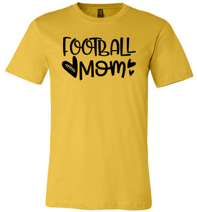 Football Mom Shirts | Football Mom Gifts yellow
