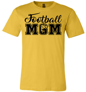 Football Mom T Shirt | Football Mom Gifts yellow