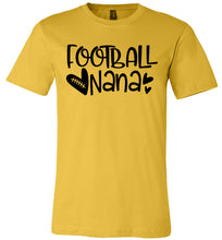 Load image into Gallery viewer, Football Nana Shirt yellow